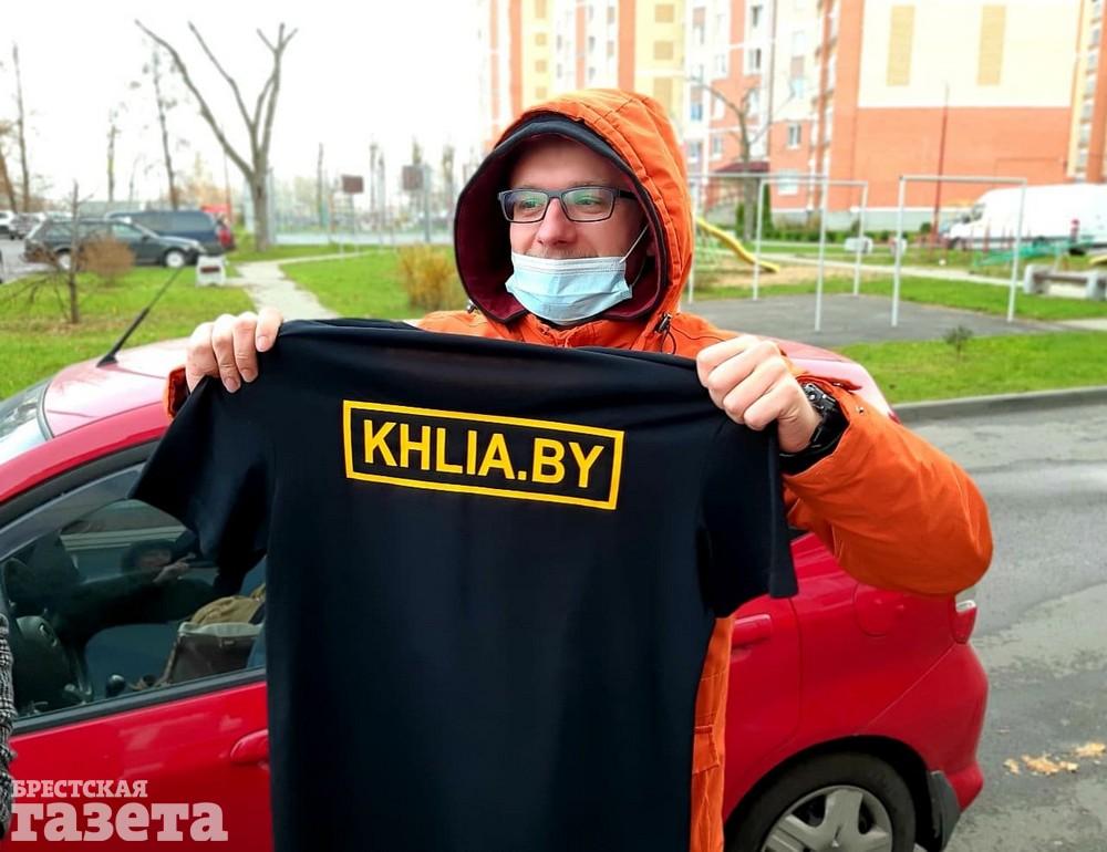 Журналист Максим Хлебец выщел на свободу. Фото: , "Брестская газета"