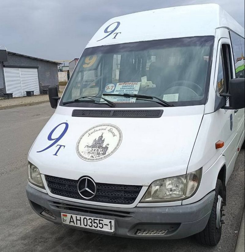 Маршрутка №9 в Бресте. Иллюстративное фото Брестского горисполкома