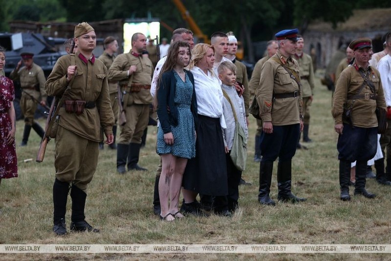 Реконструкция обороны Брестской крепости. Иллюстративное фото