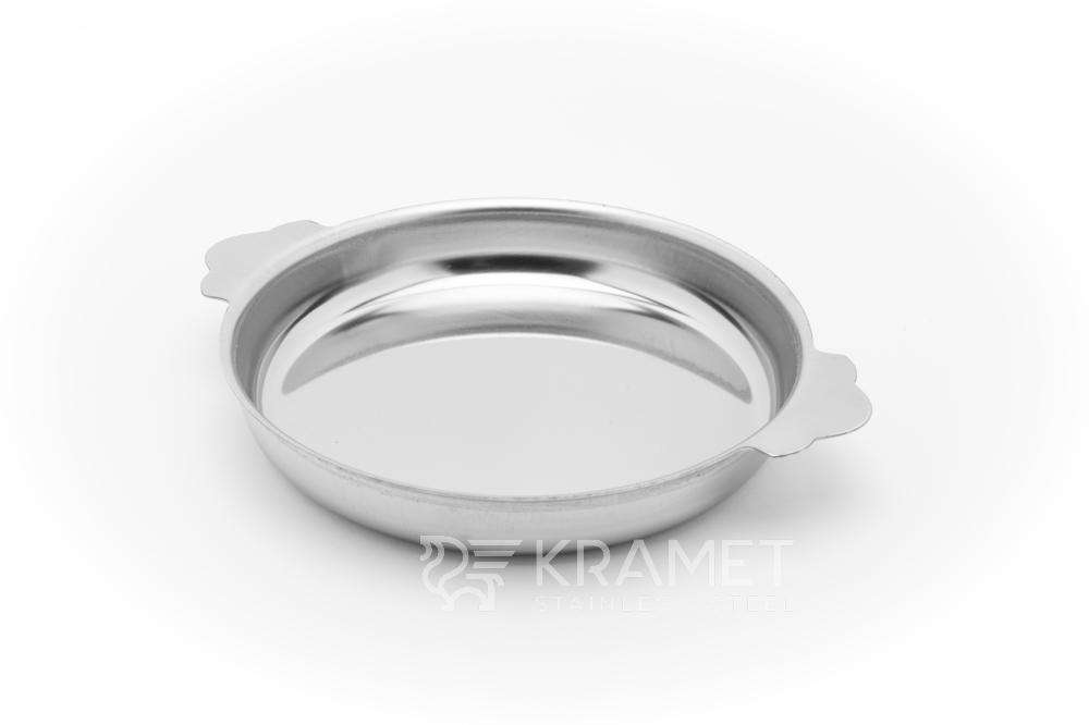 Тарелка из нержавеющей стали. Фото: ОАО «Красный металлист»