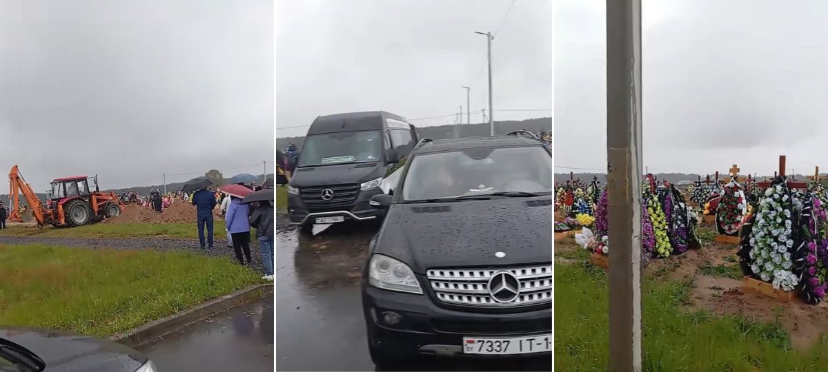 Северное кладбище в Бресте в мае 2025 года. Скриншот видео в TikTok