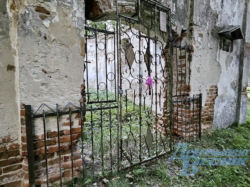 Руины костела Святого Духа в Дрогичинском районе. 