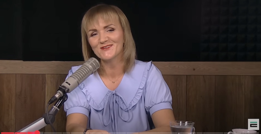Скриншот, видео,«Еврорадио», интервью, беларуска, учительница, Татьяна Крапиневич