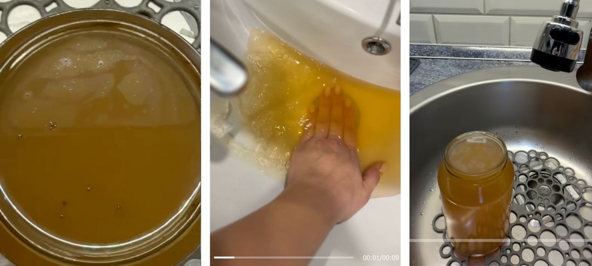 Мутная вода, желтая вода