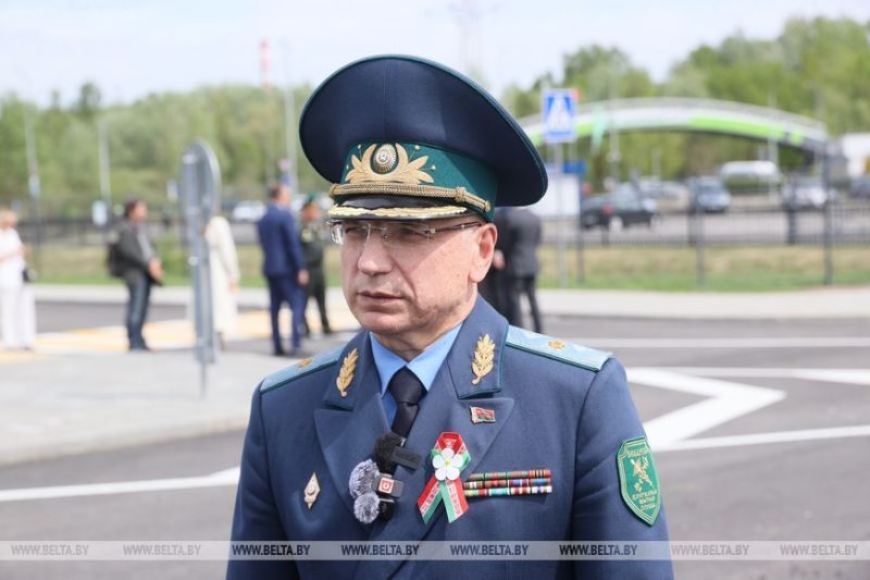 Владимир Орловский во время открытия зоны ожидания в пункте пропуска «Брест»