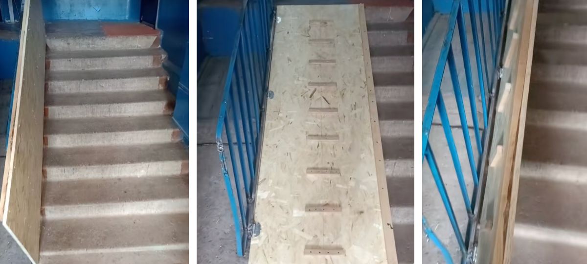 Пандус в Мошканах